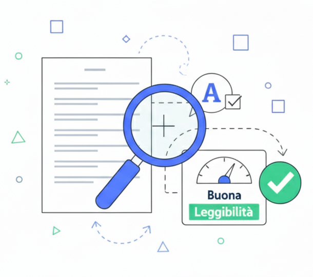 Test di leggibilità dei contenuti