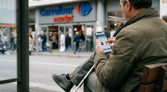 Immagine articolo Spesa online inaccessibile: Carrefour condannato per l’EAA